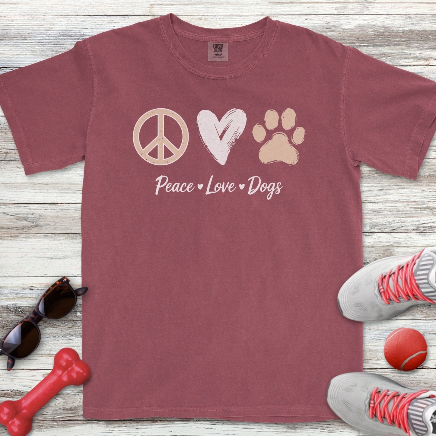 Peace Love Dogs T-Shirt