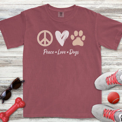 Peace Love Dogs T-Shirt