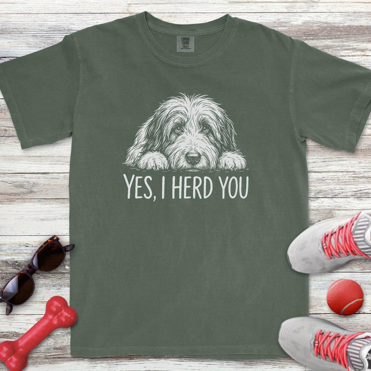 Bearded Collie Herd You T-Shirt