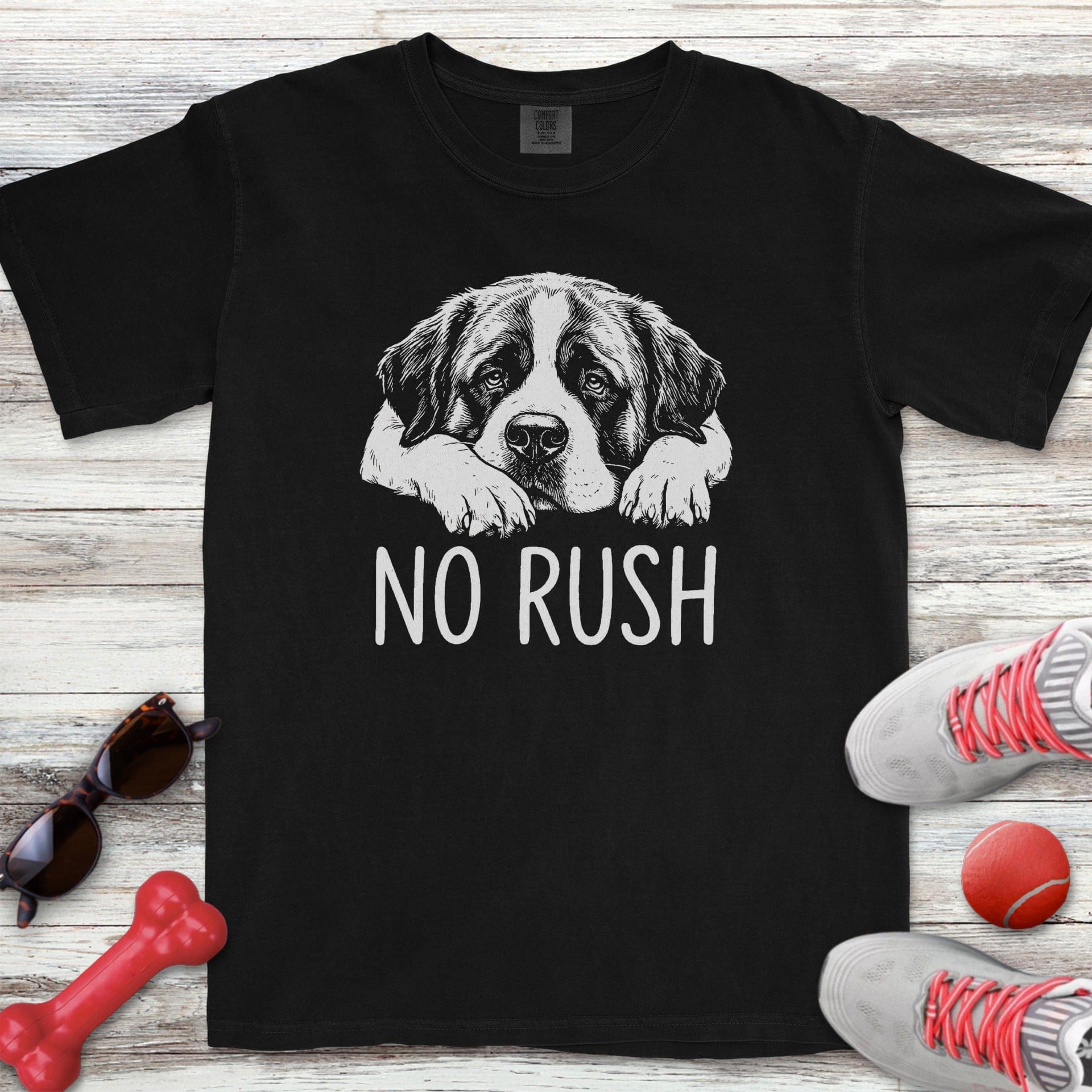 Saint Bernard No Rush T-Shirt