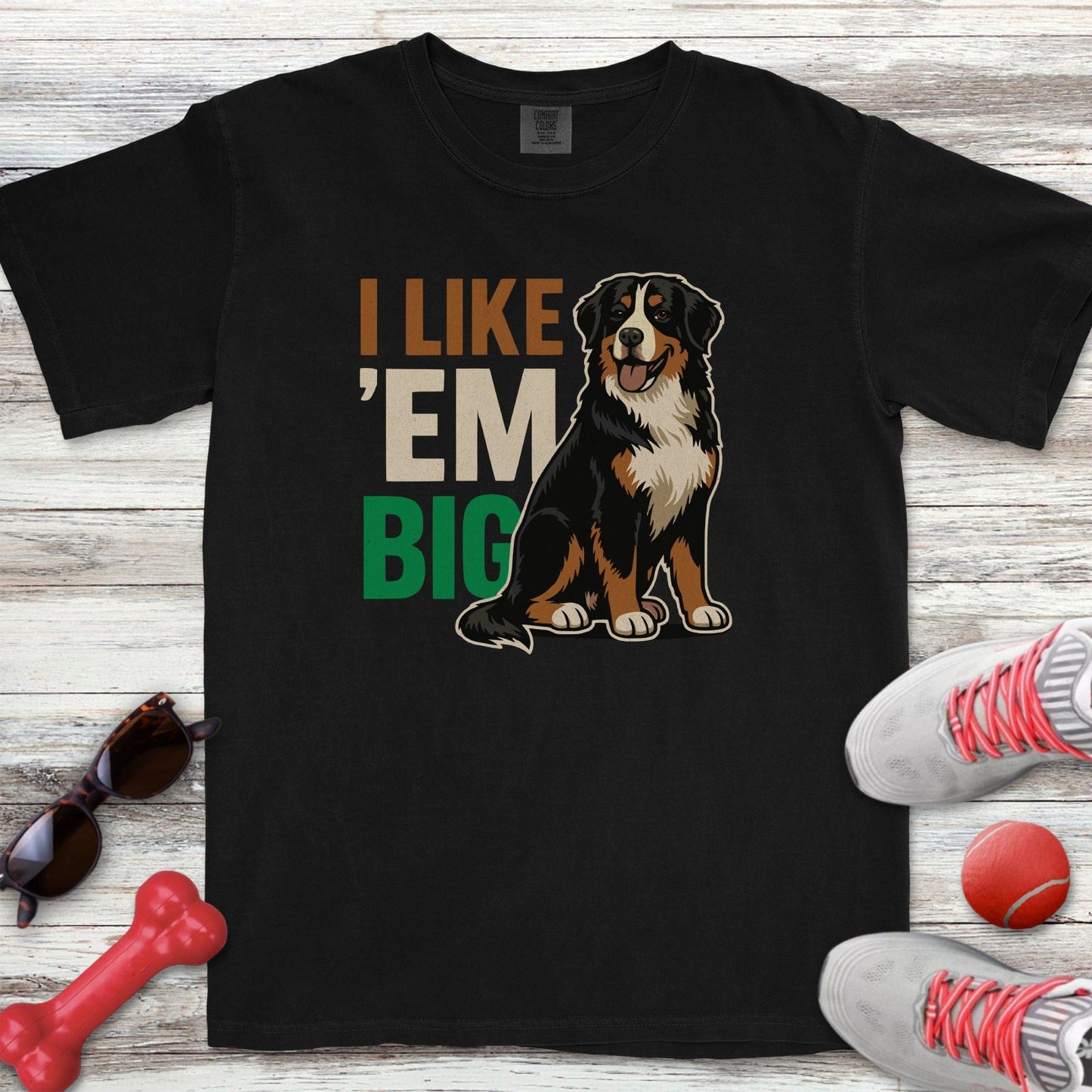 Bernese Mountain Dog Big T-Shirt