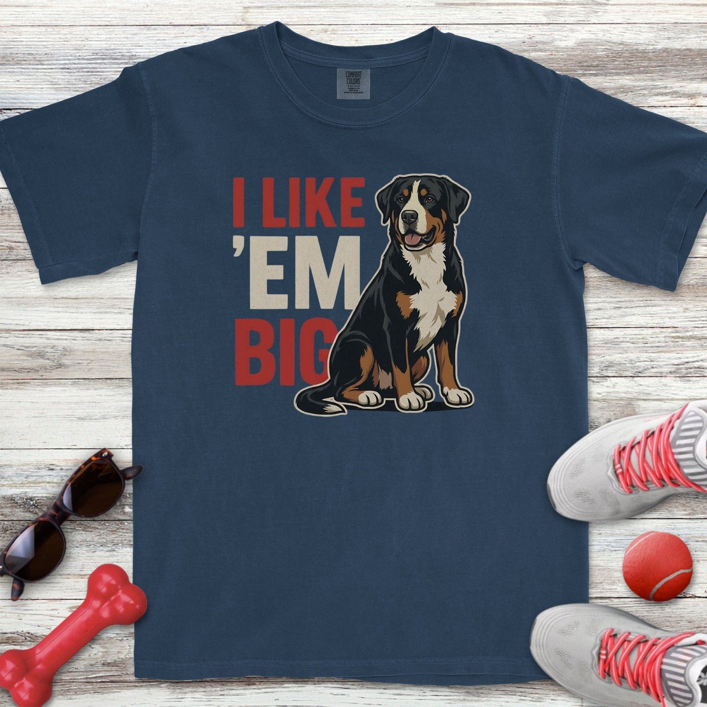 Swiss Mountain Dog Big T-Shirt