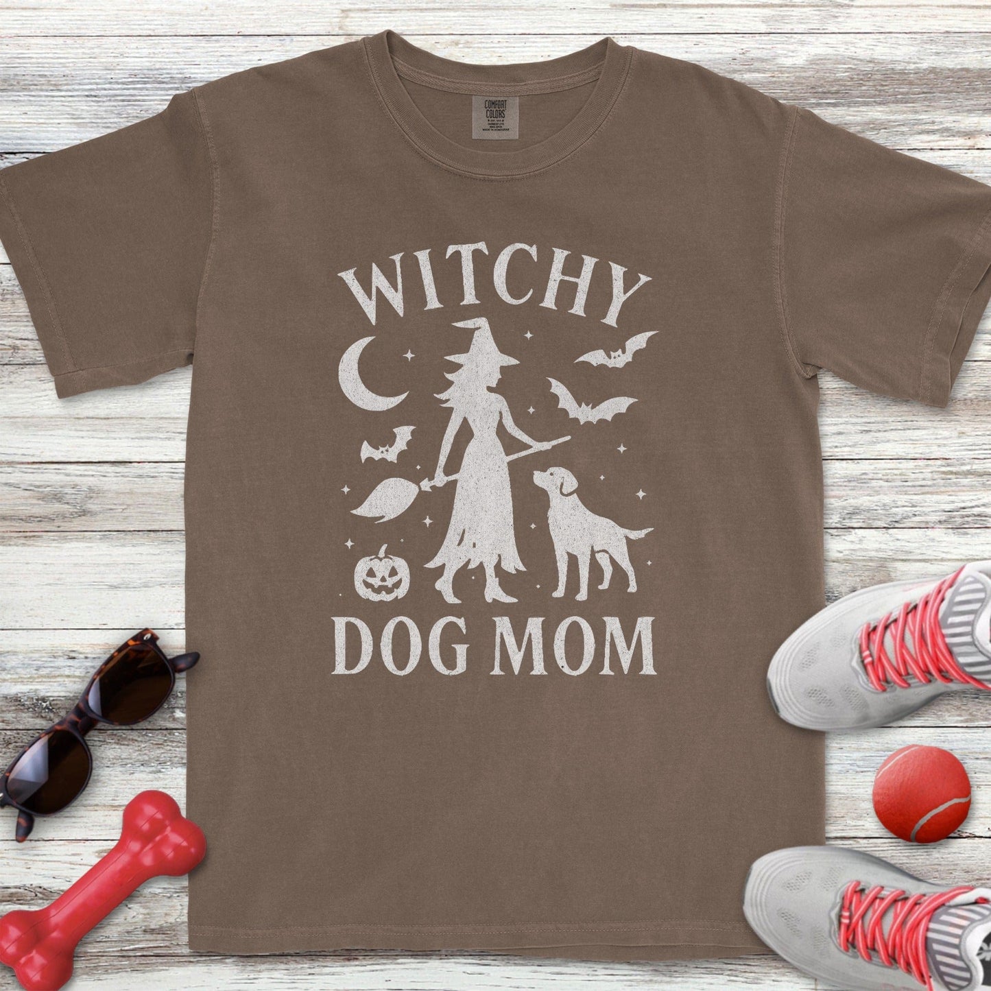 Witchy Dog Mom T-Shirt