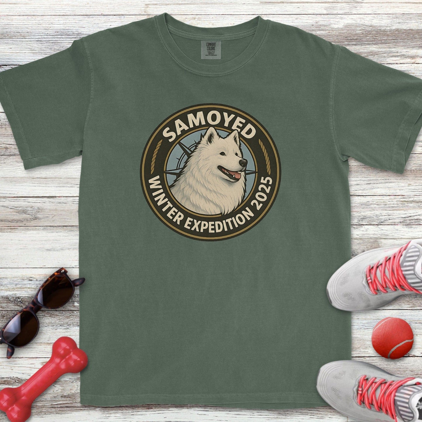 Samoyed Winter Expedition 2025 T-Shirt
