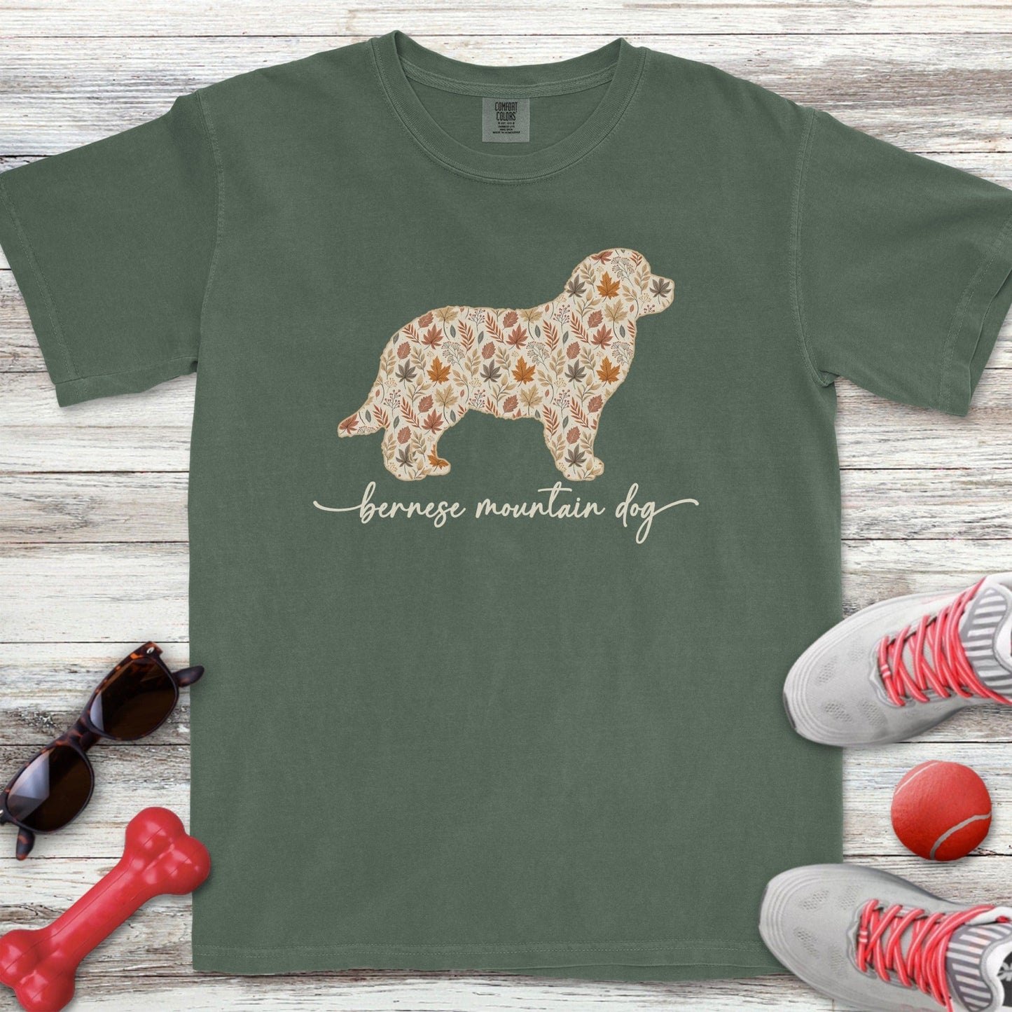 Bernese Mountain Dog Fall T-Shirt
