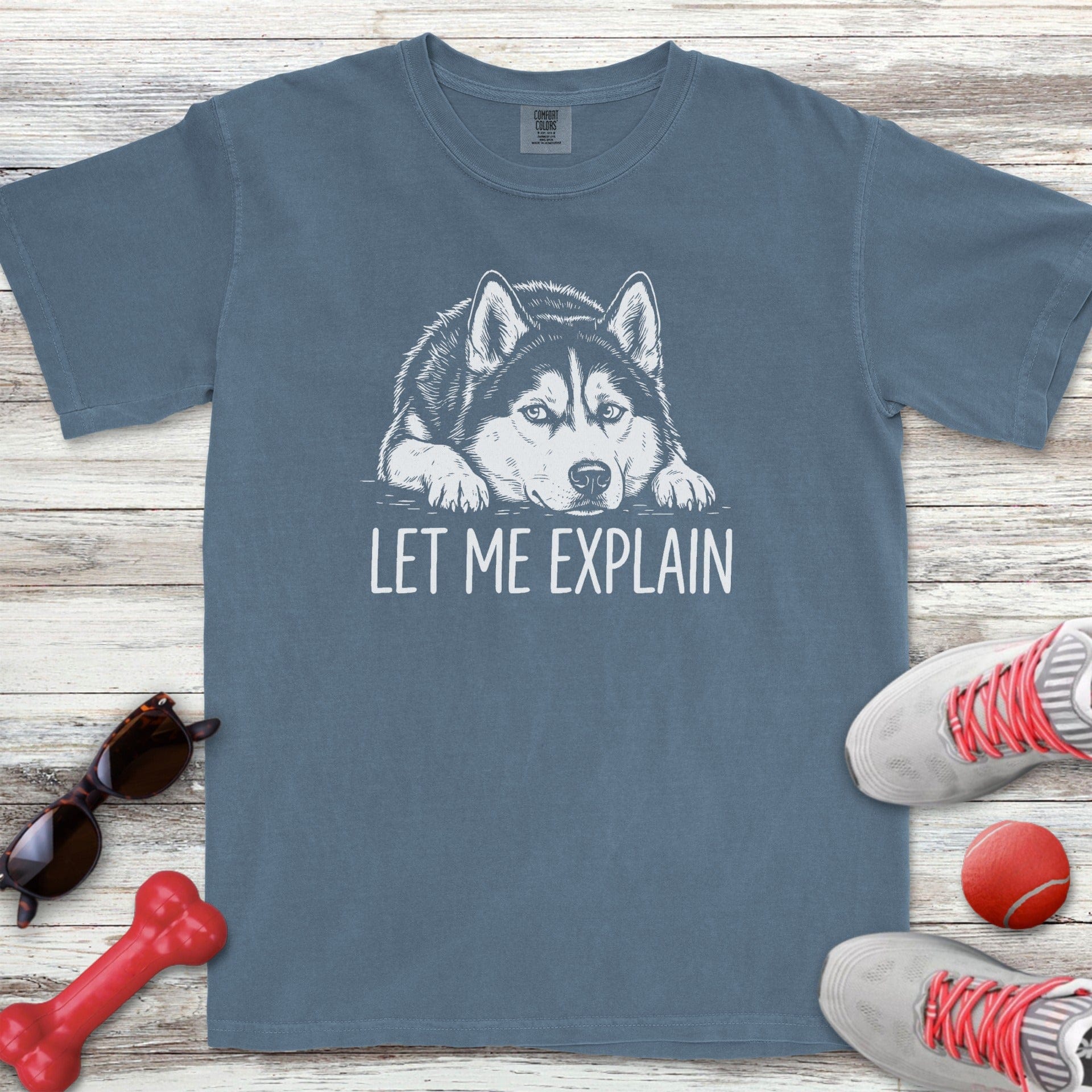 Husky Explain T-Shirt
