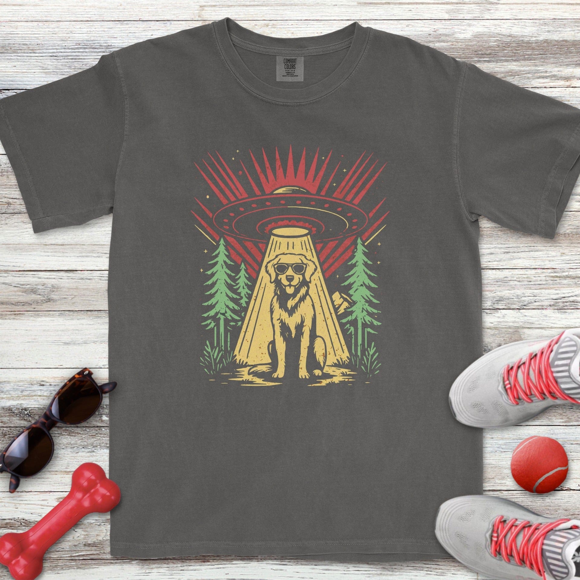 UFO Cool Dog T-Shirt