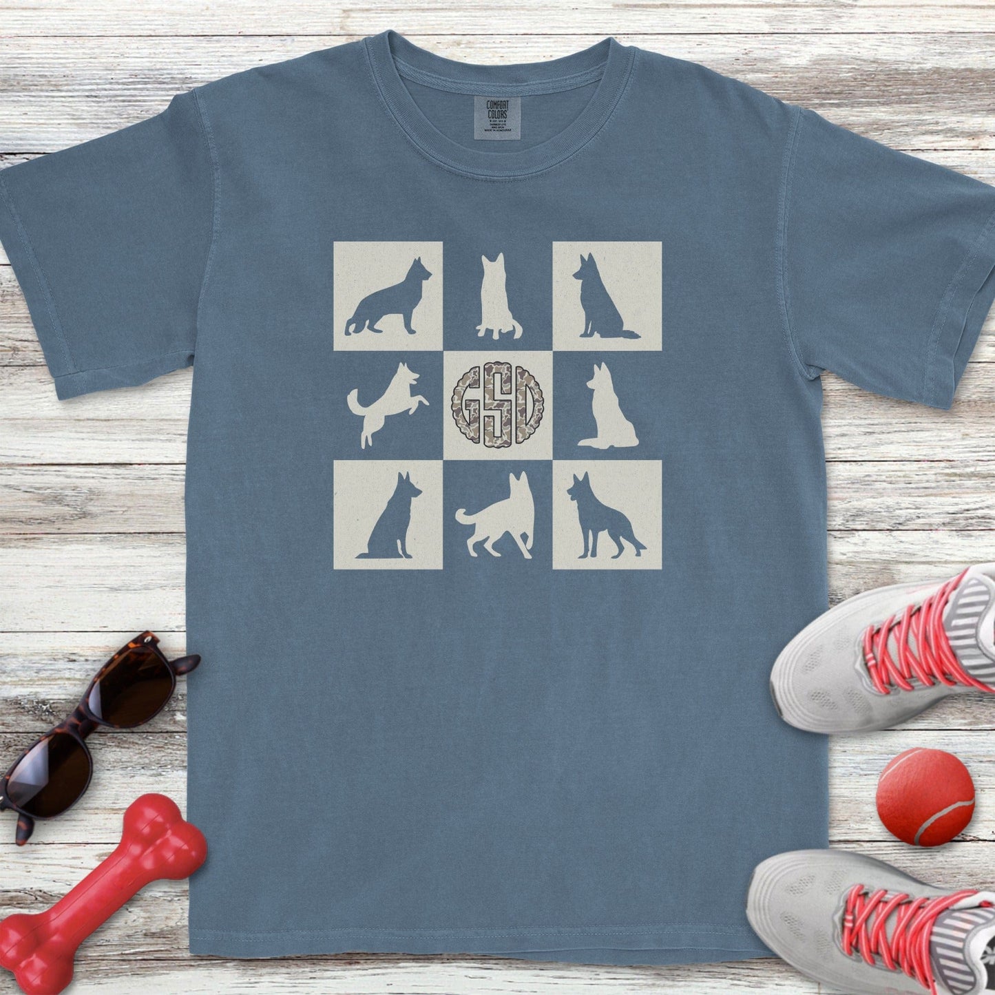 German Shepherd Silhouettes T-Shirt