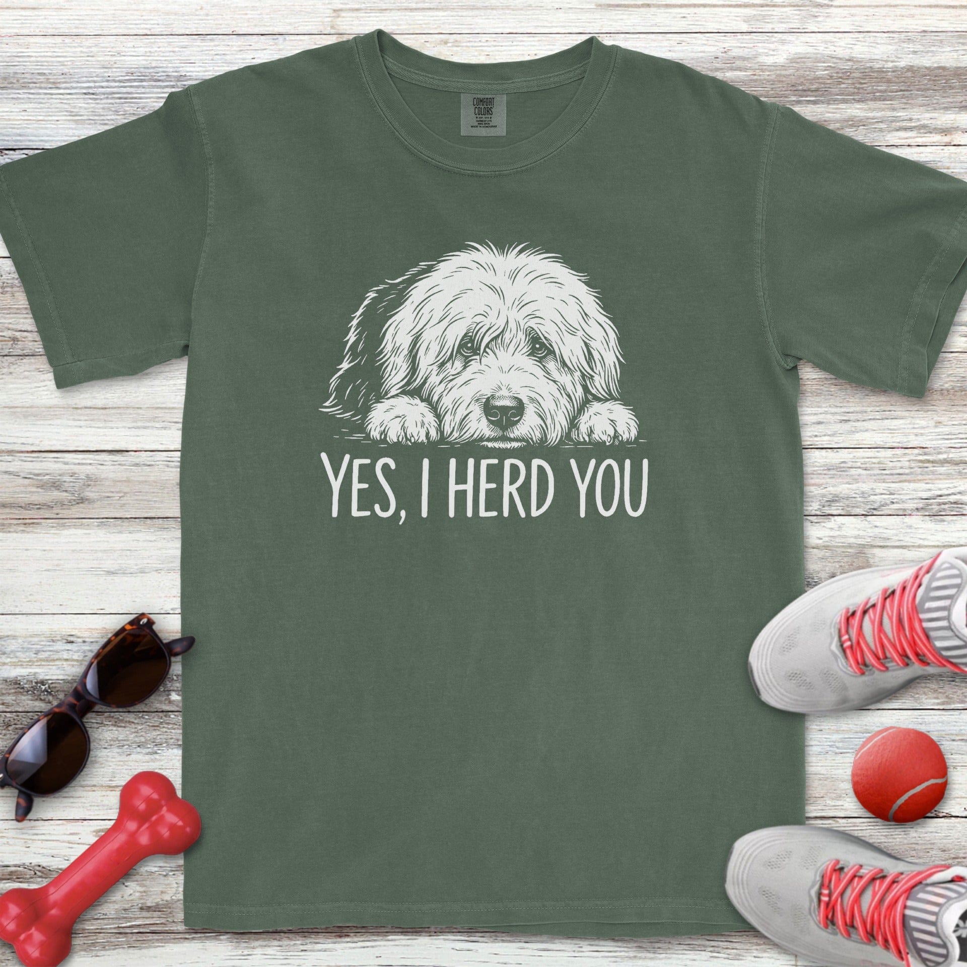 Old English Sheepdog Herd You T-Shirt
