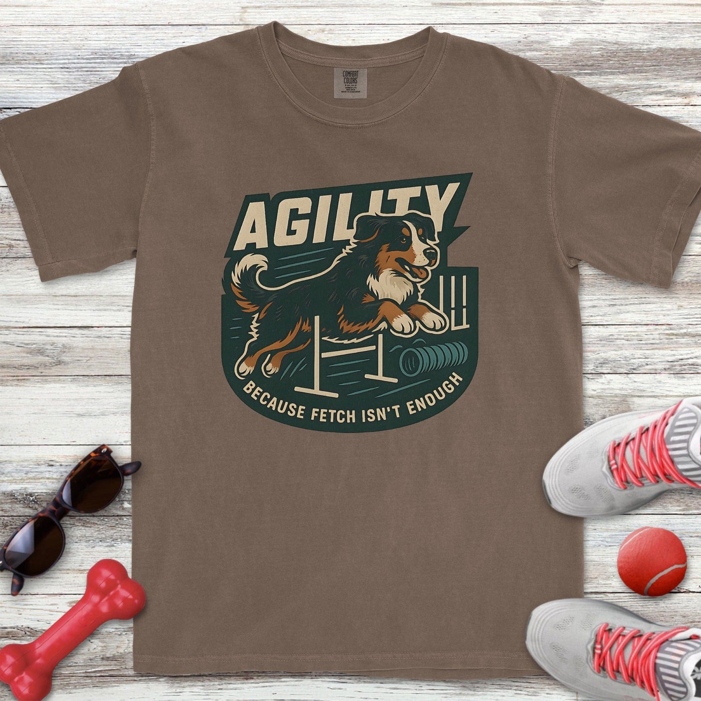 Bernese Mountain Dog Agility T-Shirt