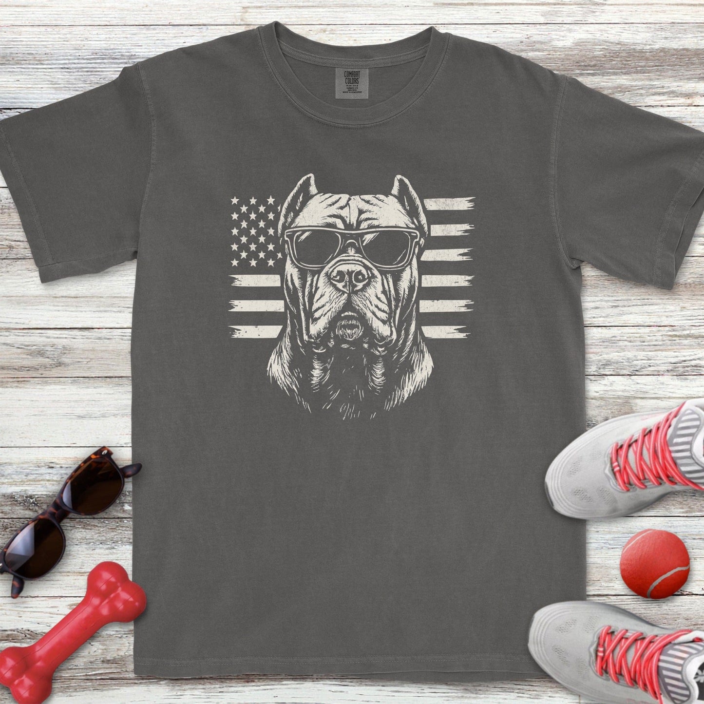 Cane Corso Flag T-Shirt
