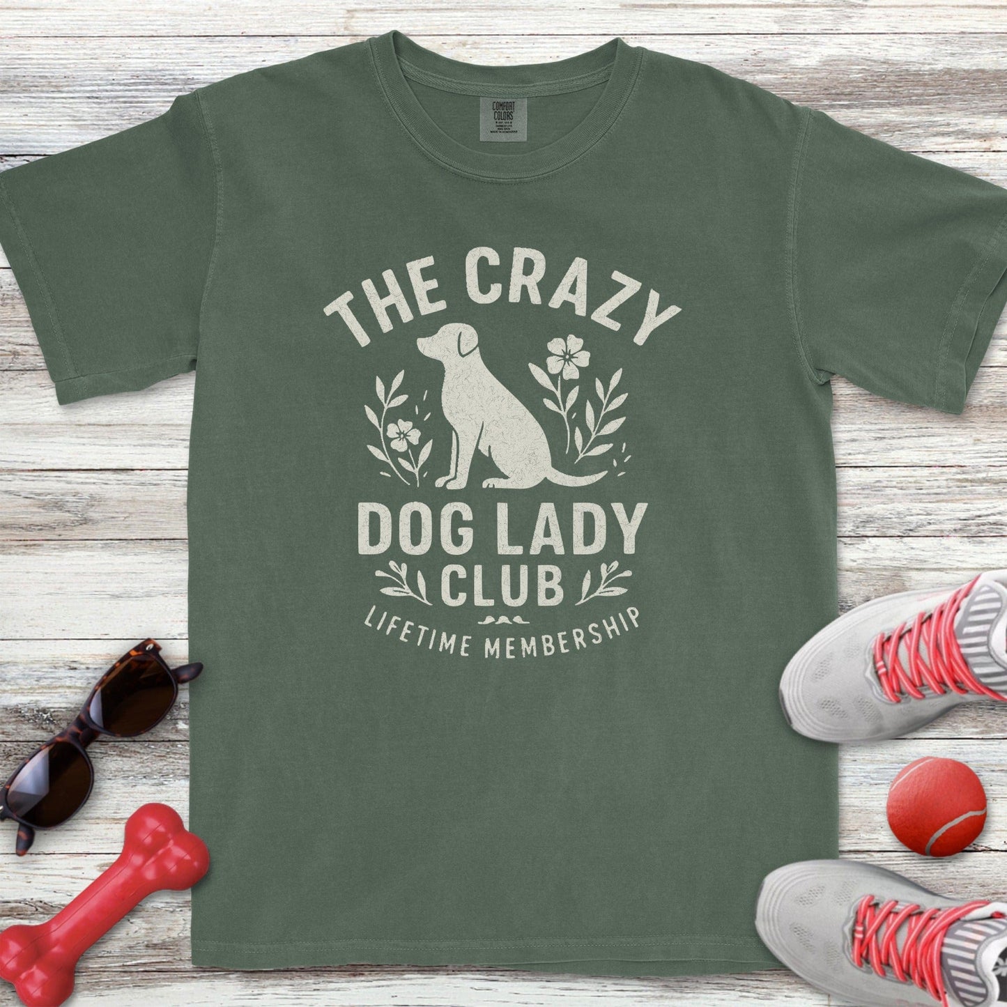 Crazy Dog Lady Club T-Shirt
