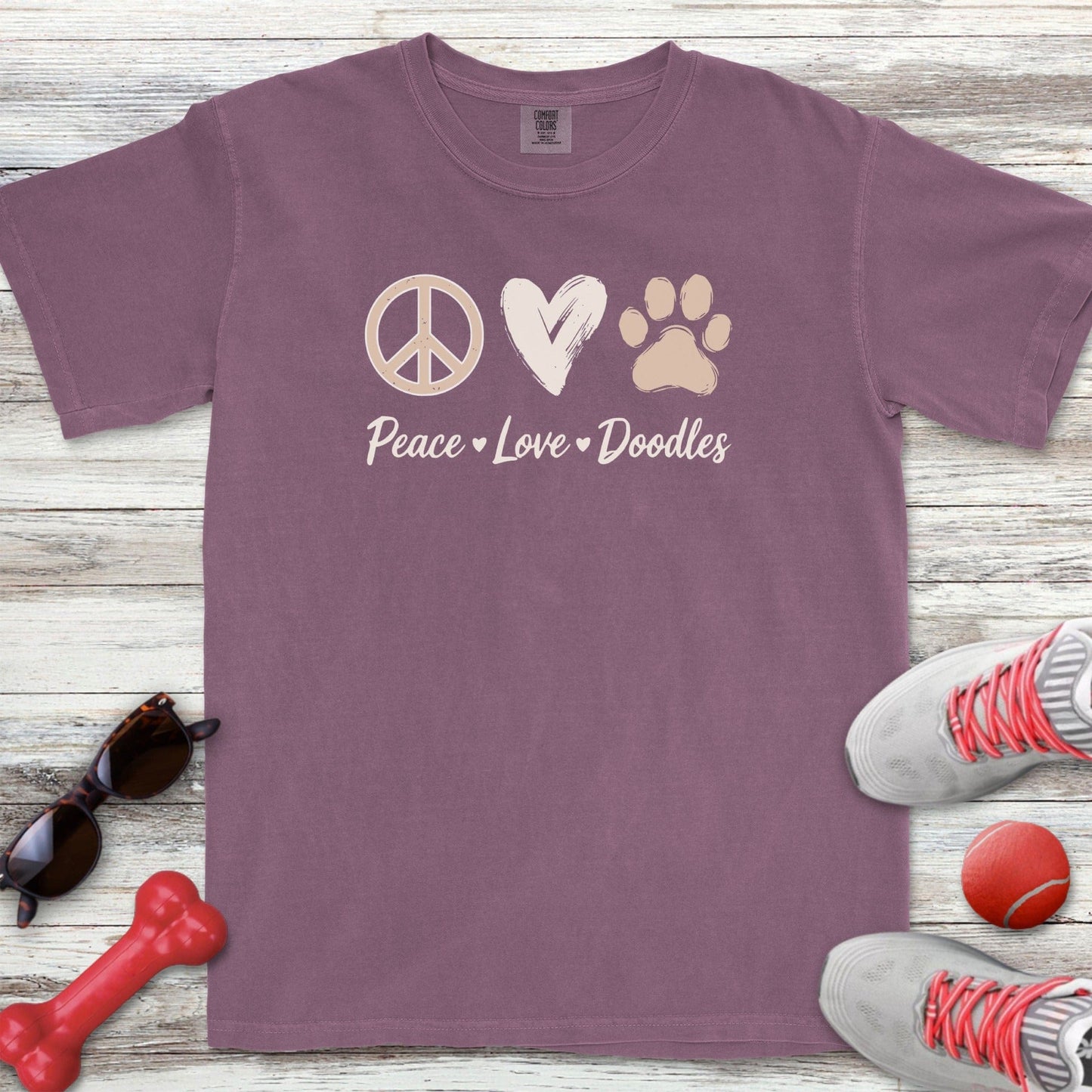 Peace Love Doodles II T-Shirt