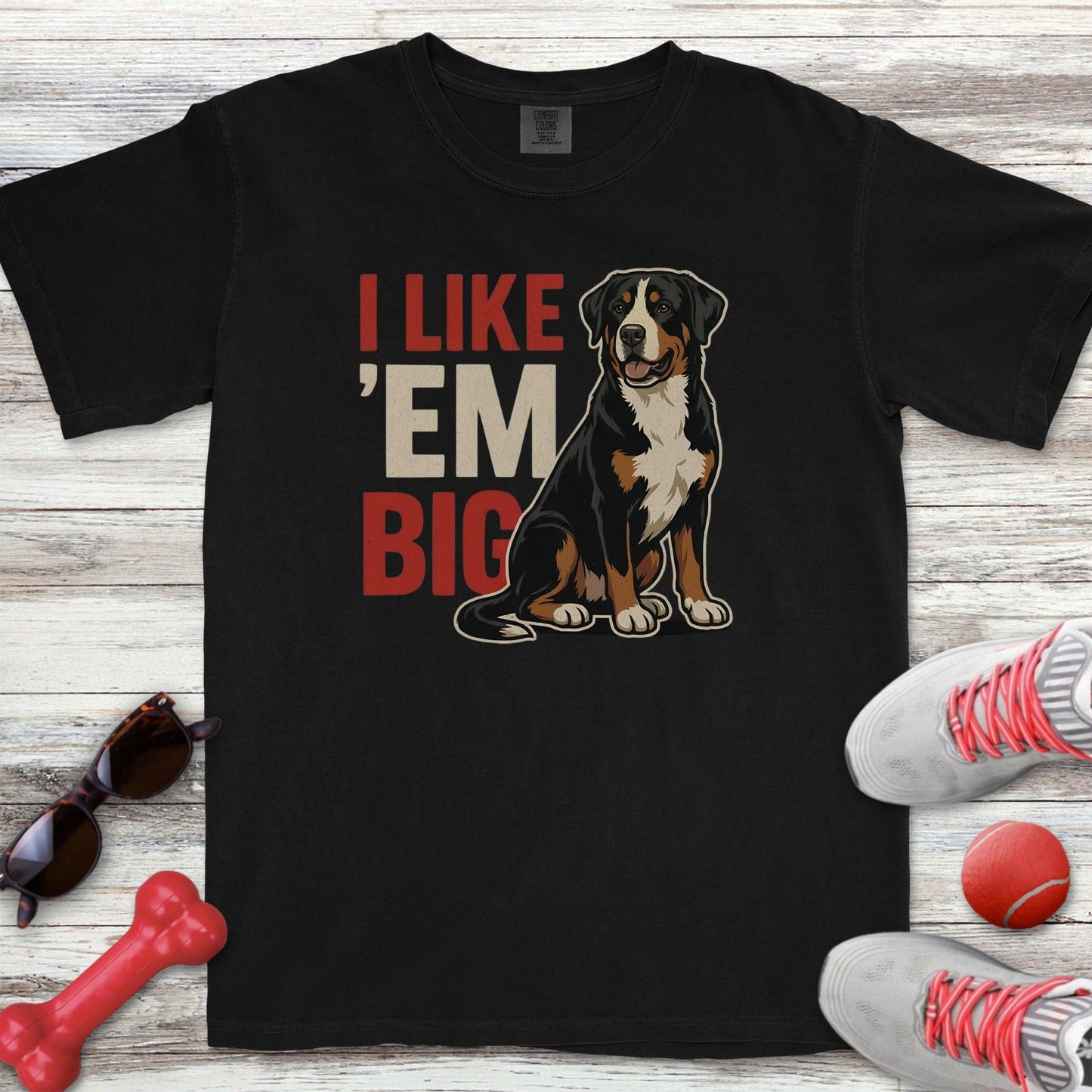Swiss Mountain Dog Big T-Shirt