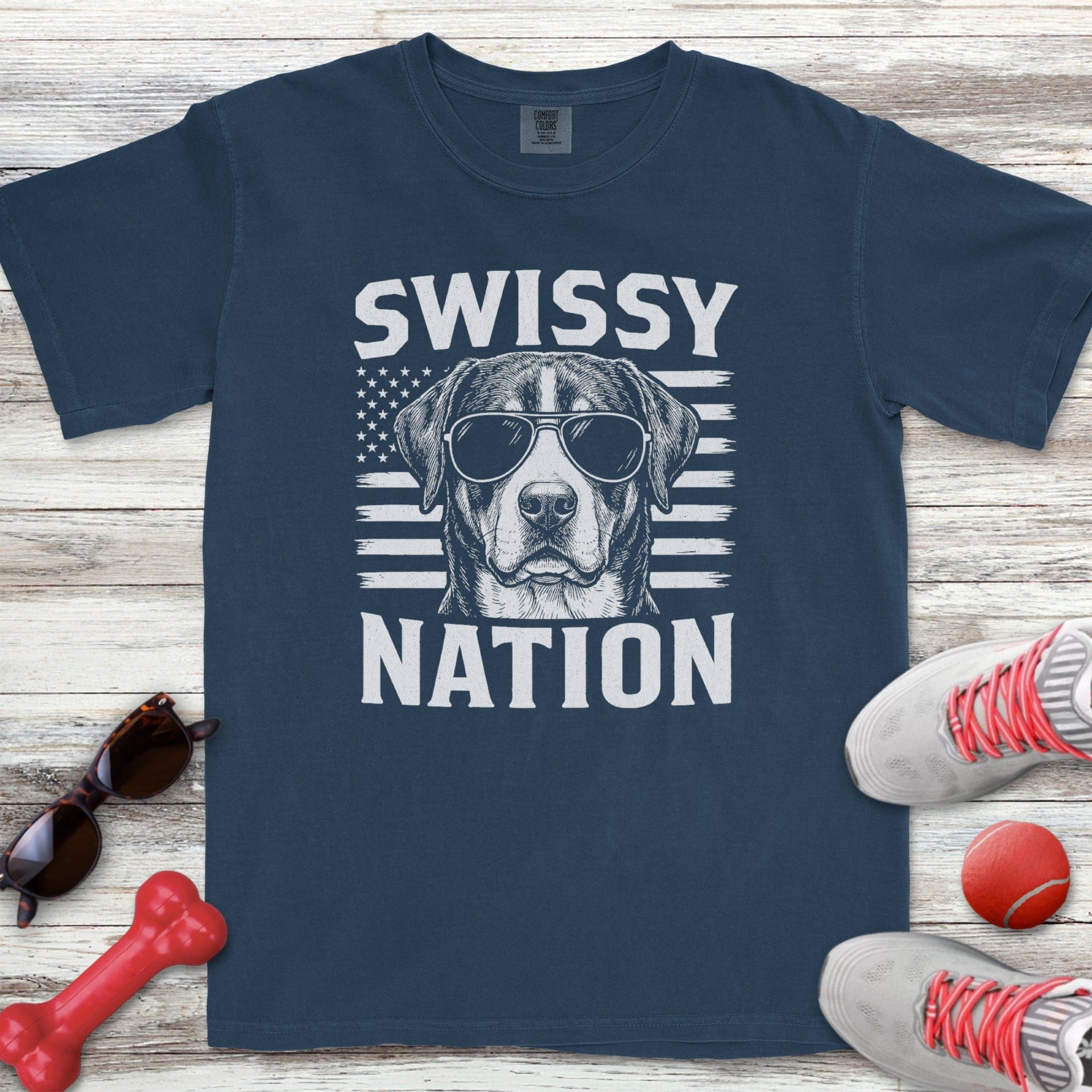 Swiss Mountain Dog Nation T-Shirt