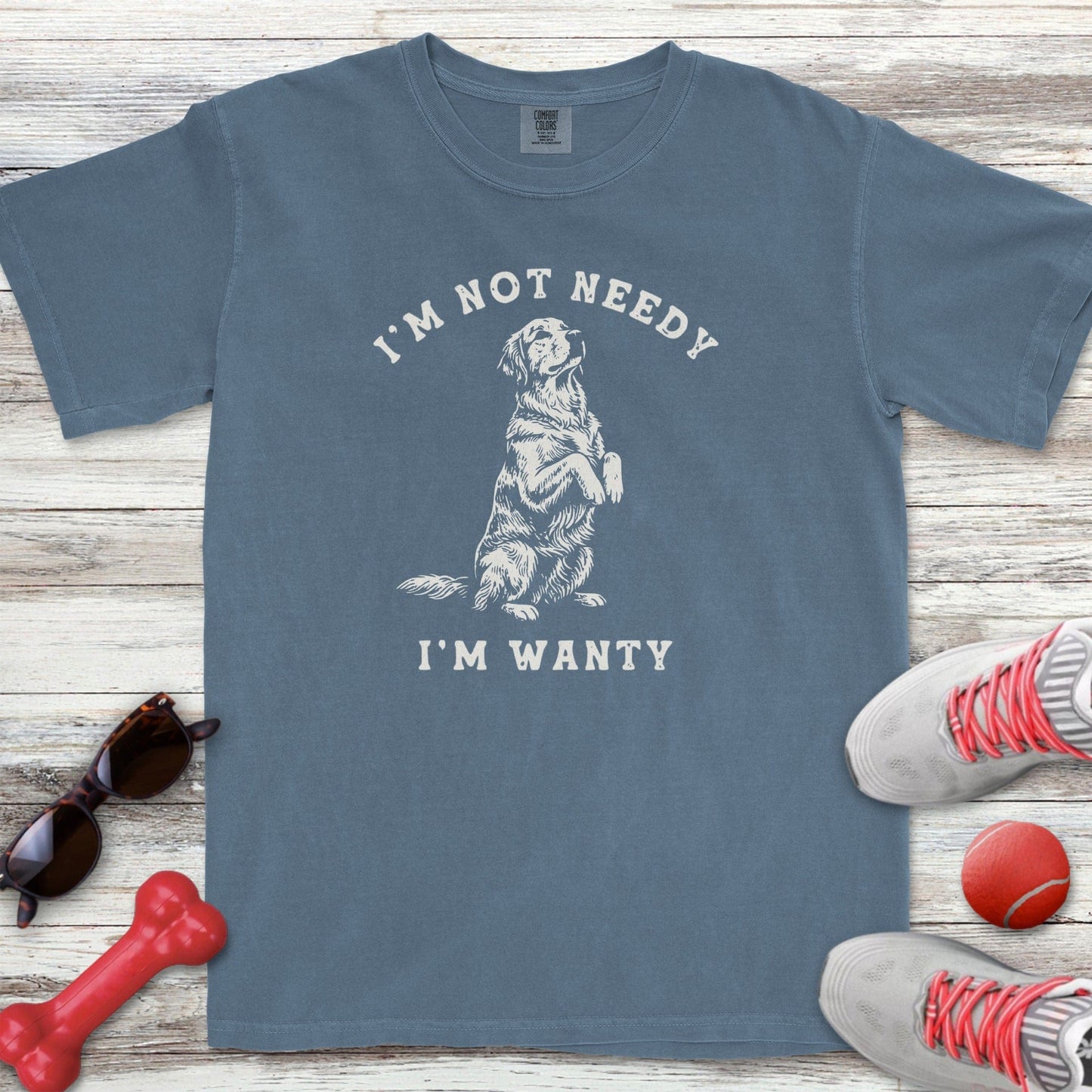 I'm Not Needy Golden T-Shirt