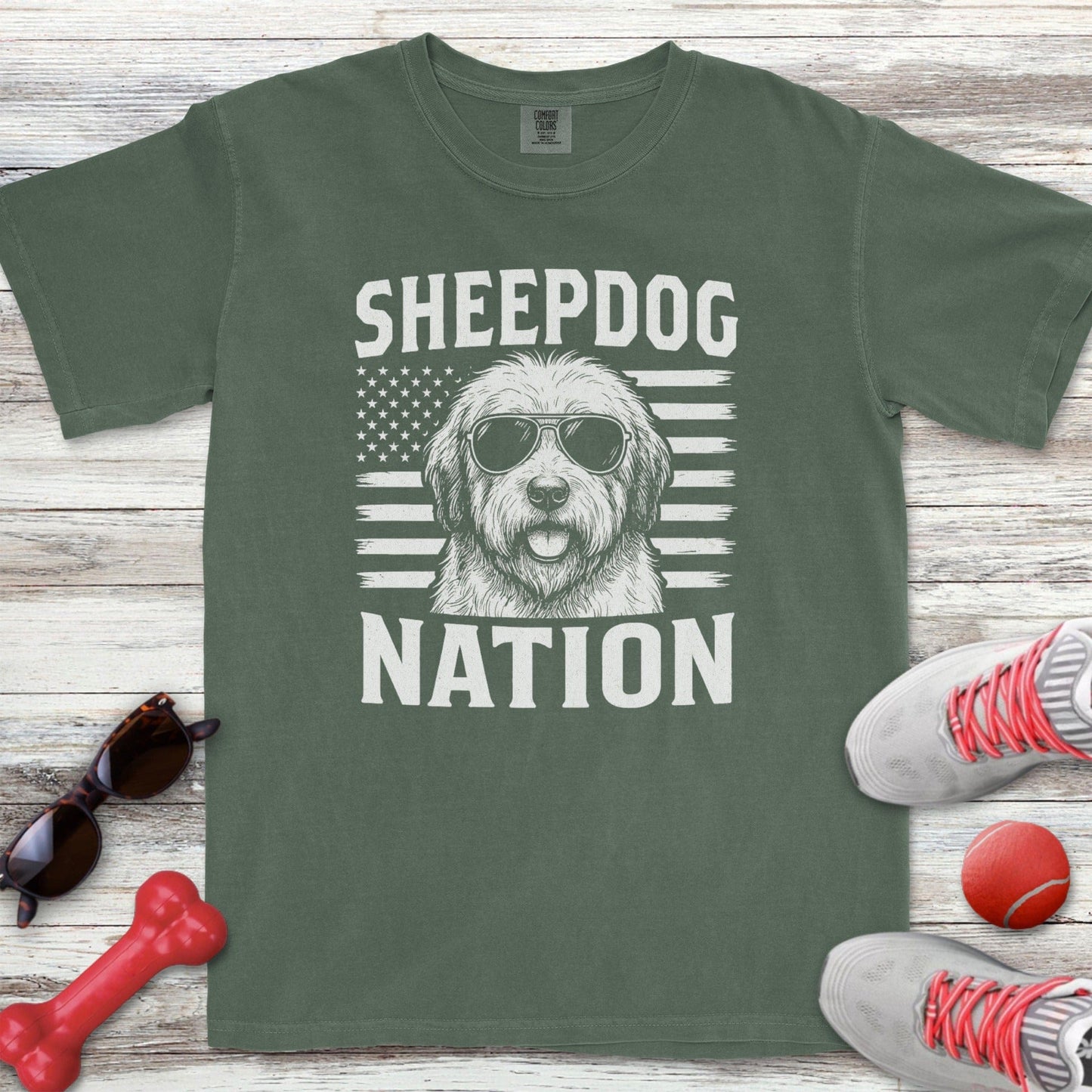 Old English Sheepdog Nation T-Shirt