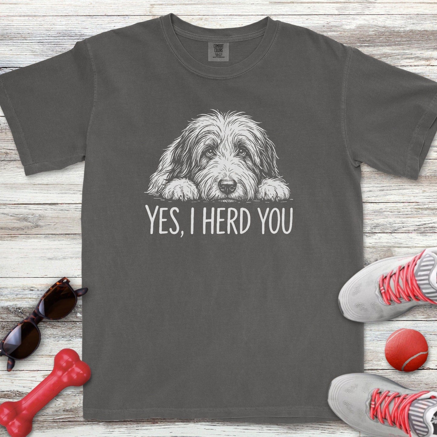 Bearded Collie Herd You T-Shirt