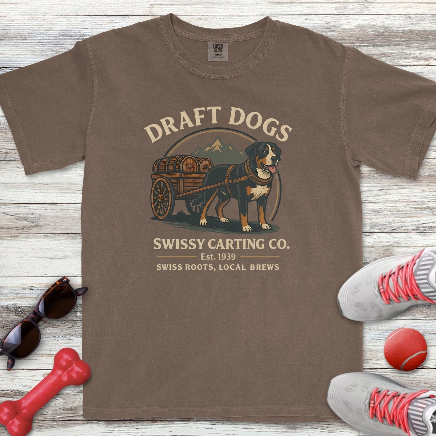 Swiss Mountain Dog Draft Dogs T-Shirt