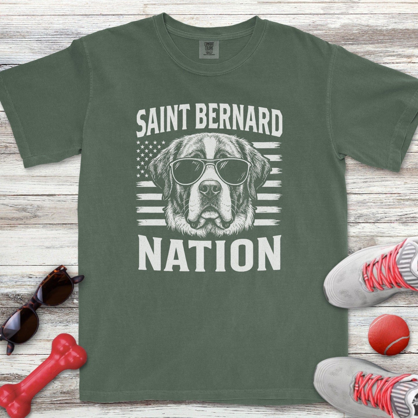 Saint Bernard Nation T-Shirt