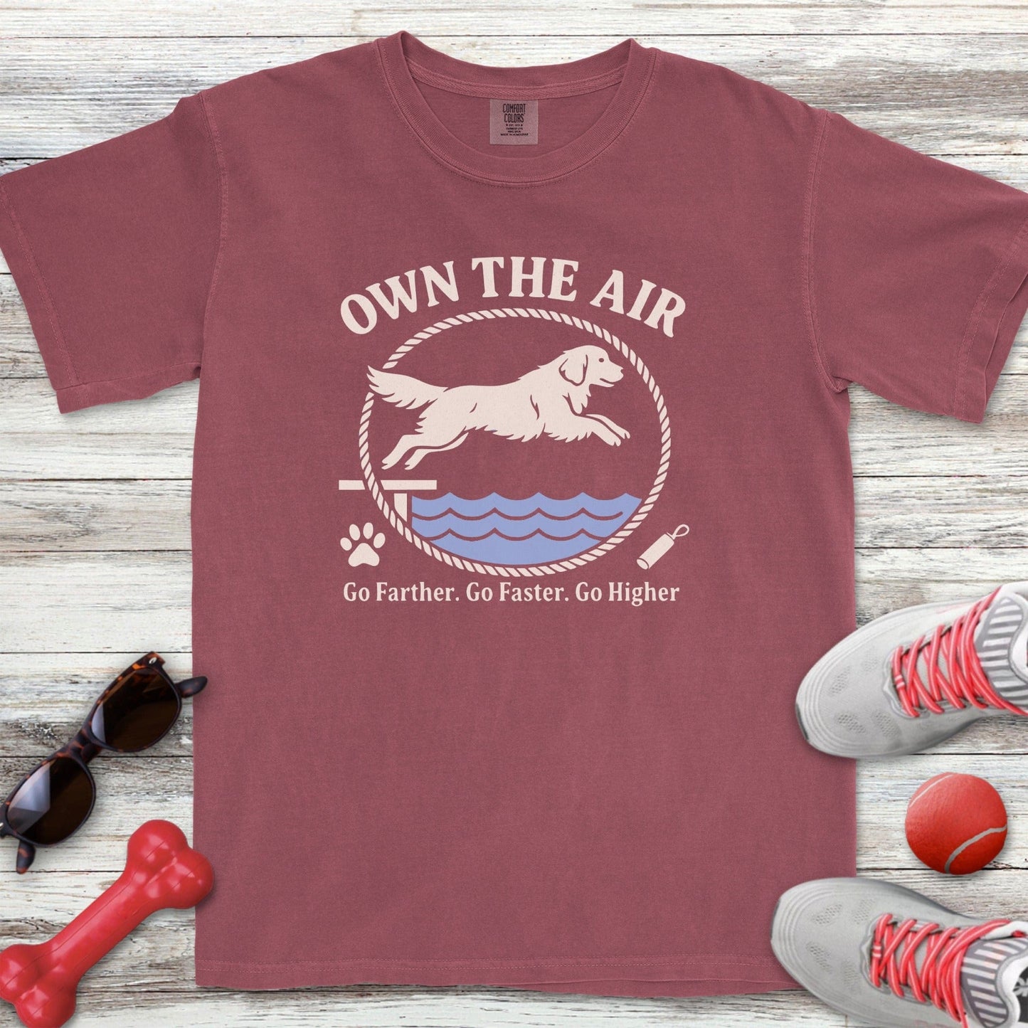 Own The Air Golden T-Shirt
