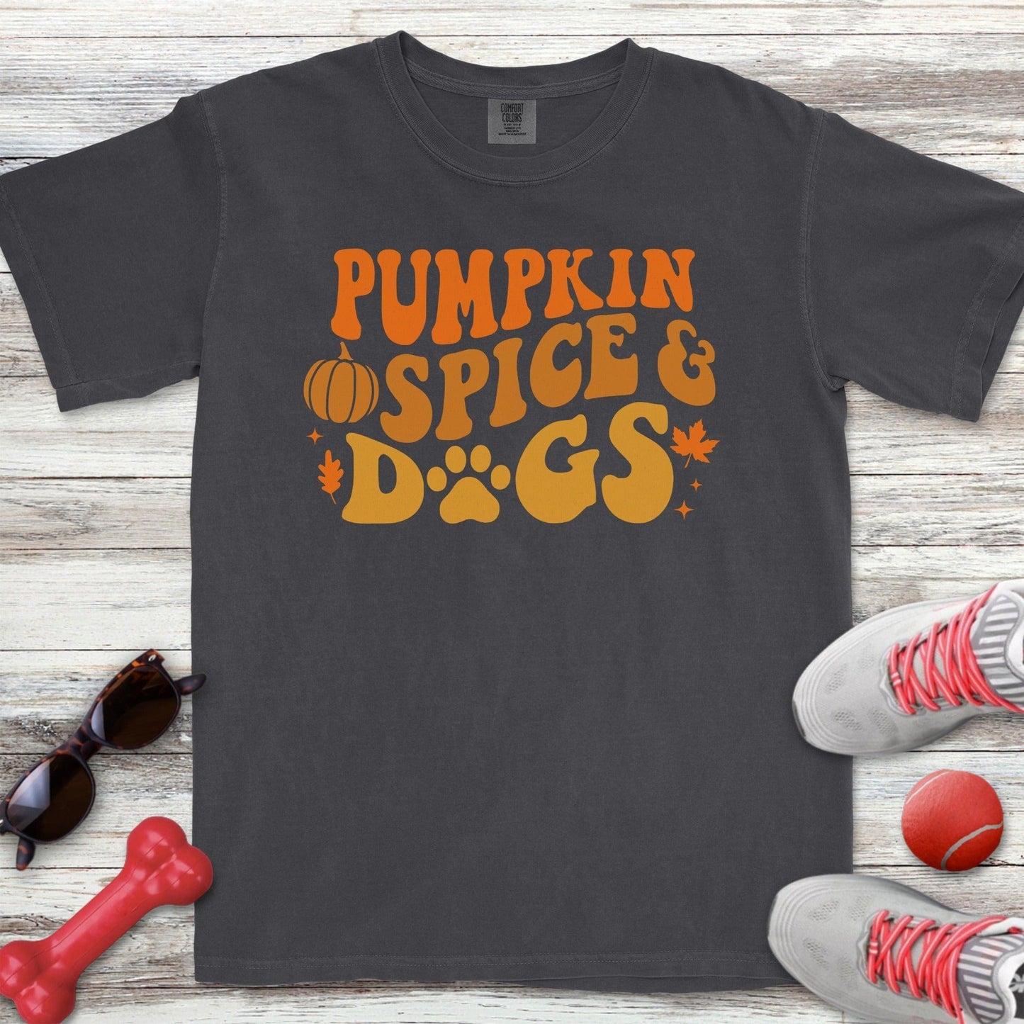 Pumpkin Spice & Dogs T-Shirt