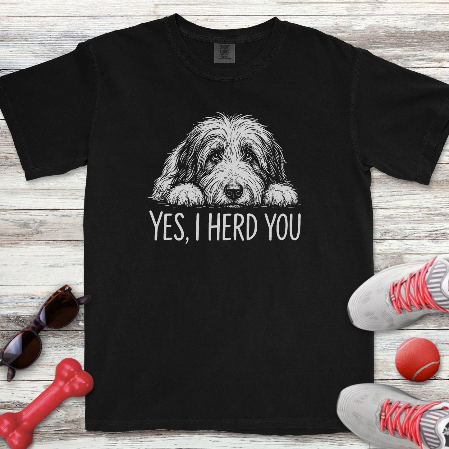 Bearded Collie Herd You T-Shirt