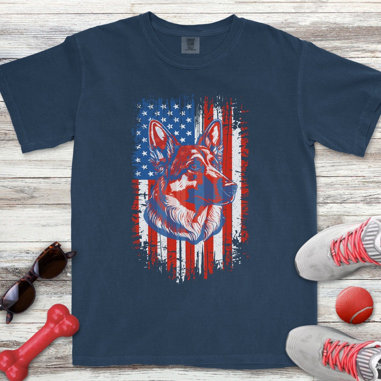 German Shepherd USA T-Shirt