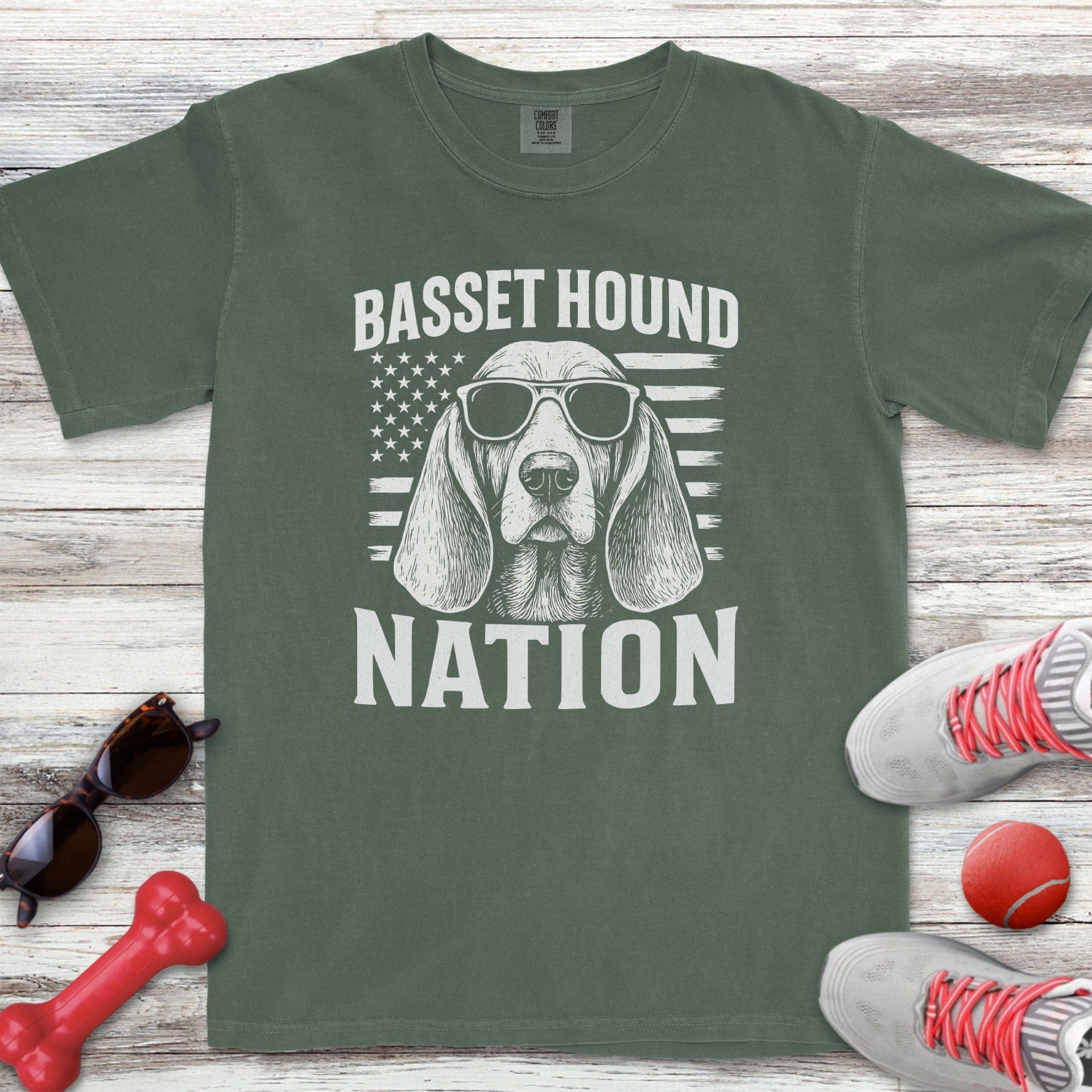 Basset Hound Nation T-Shirt