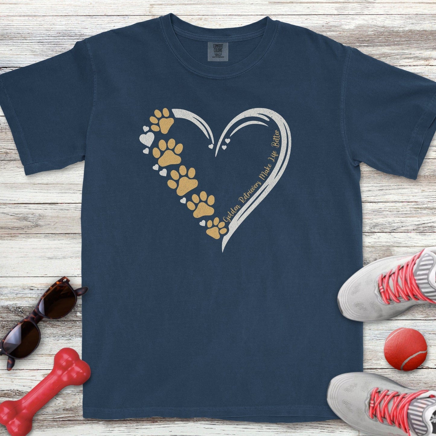 Loyal Heart Golden T-Shirt