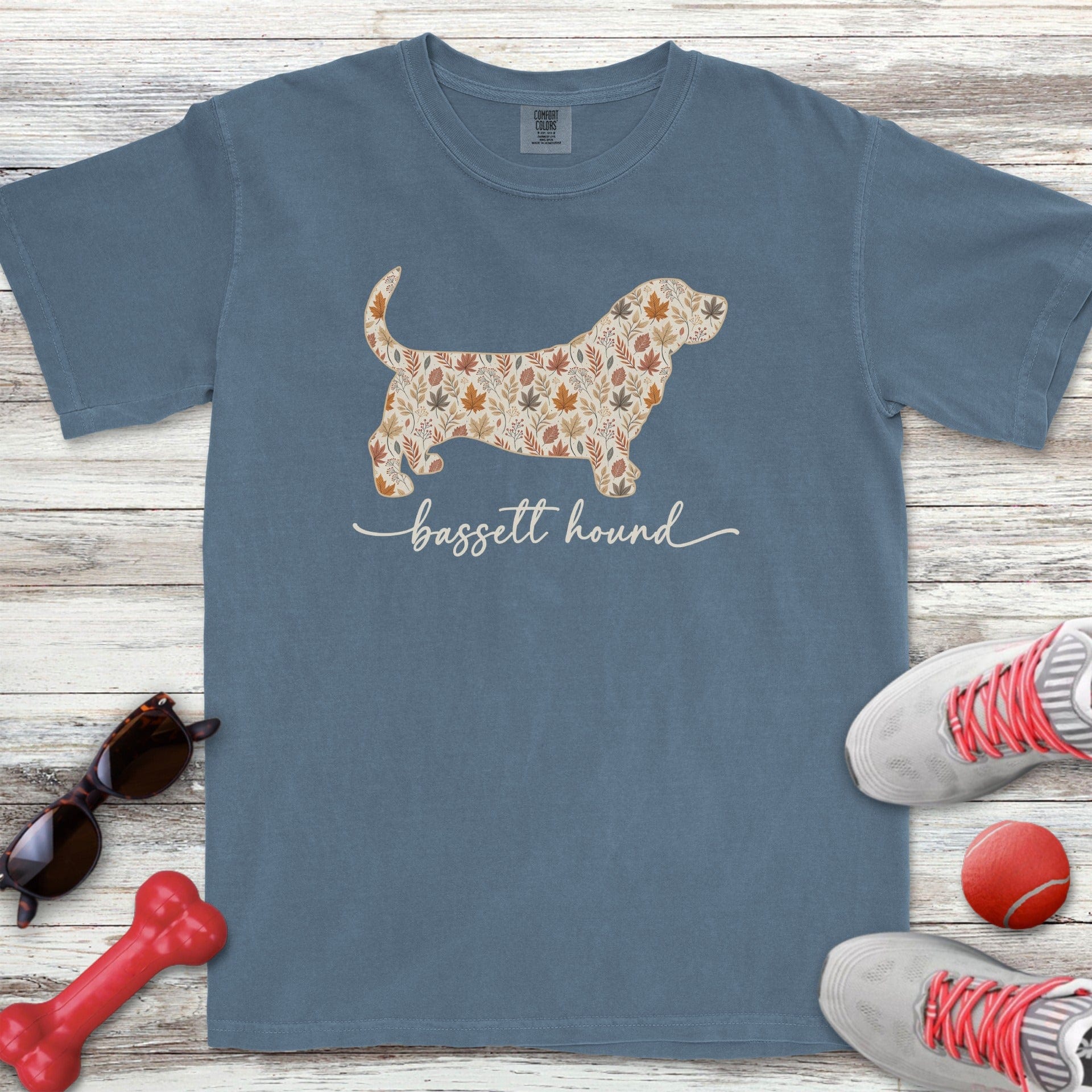 Basset Hound Fall T-Shirt