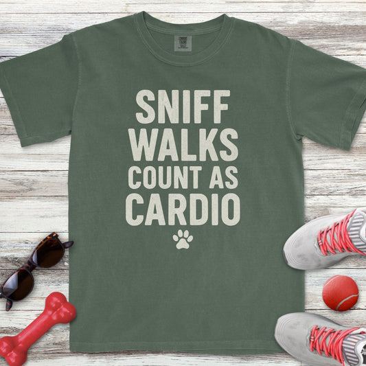 Sniff Walks Are Cardio Bold T-Shirt