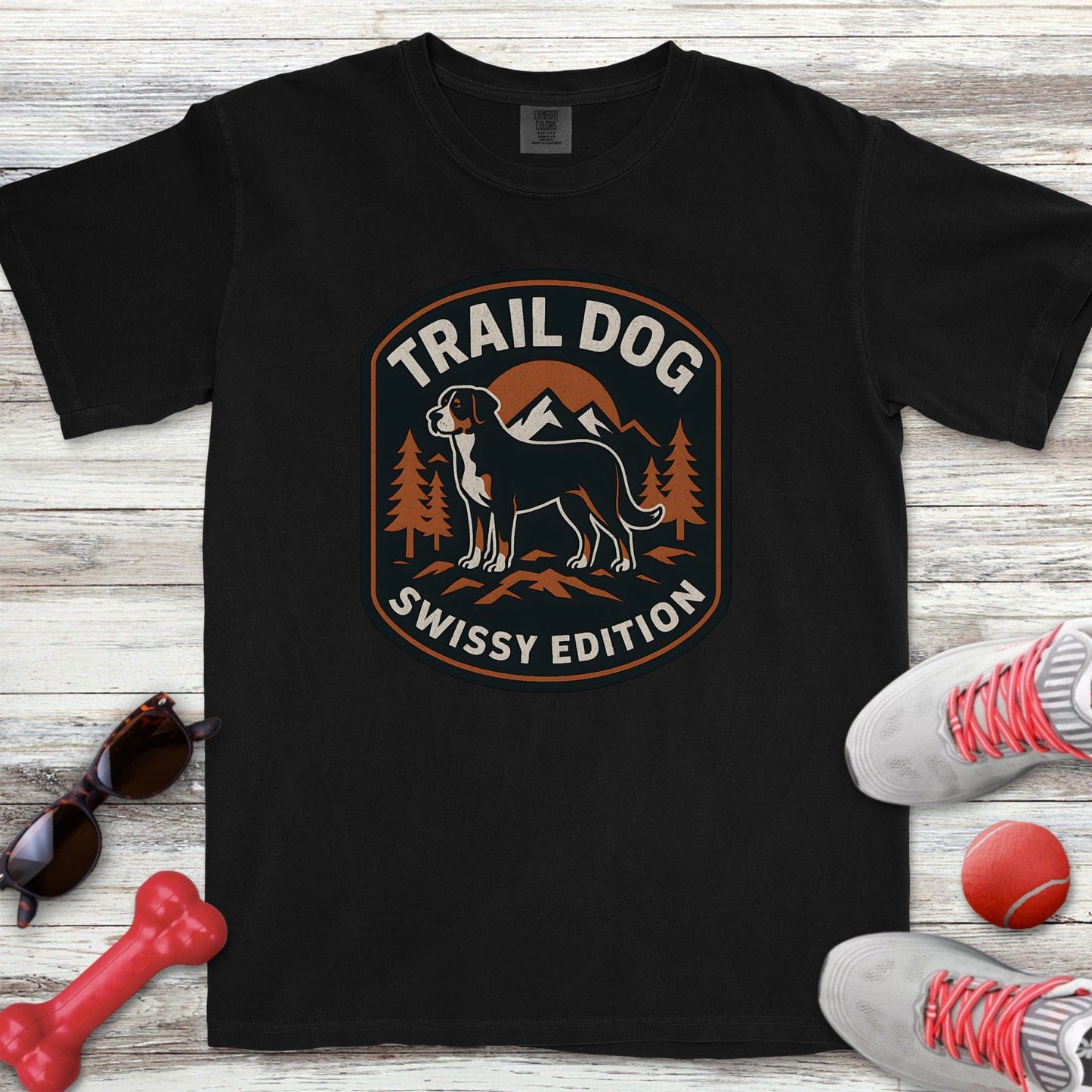 Swiss Mountain Dog Trail Dog T-Shirt