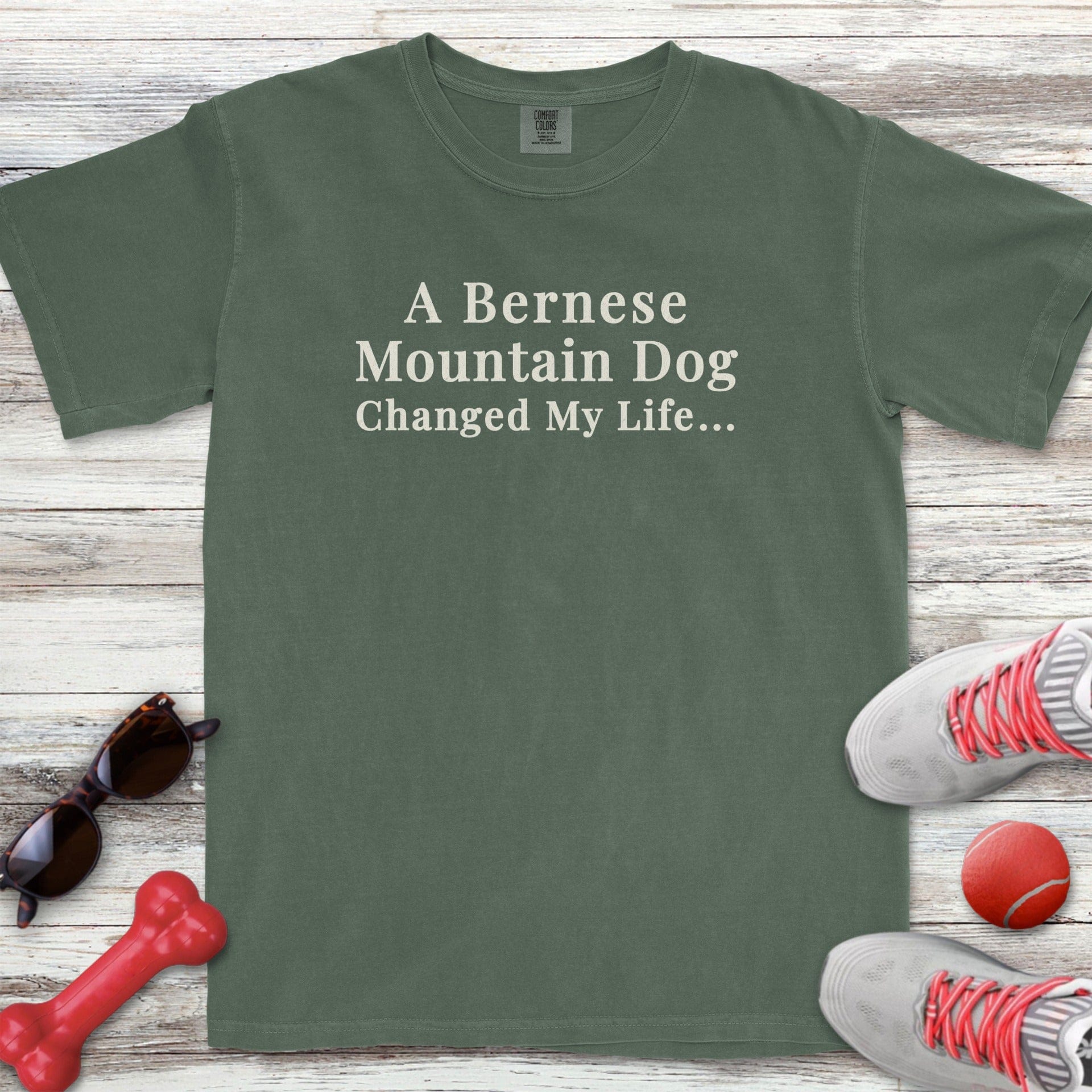 Bernese Mountain Dog Changed Life T-Shirt
