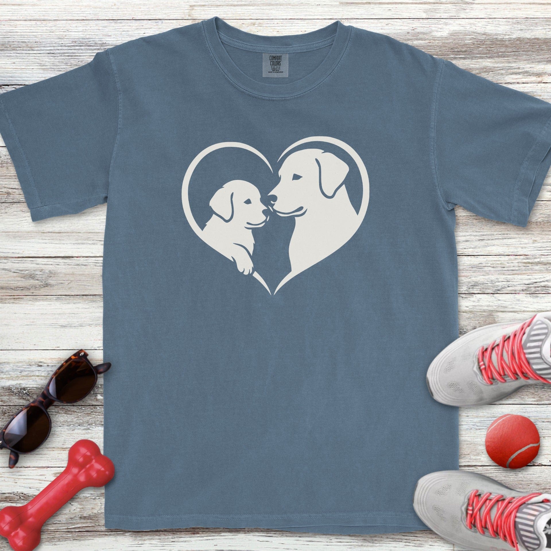 Labrador Retriever Heart Bond T-Shirt