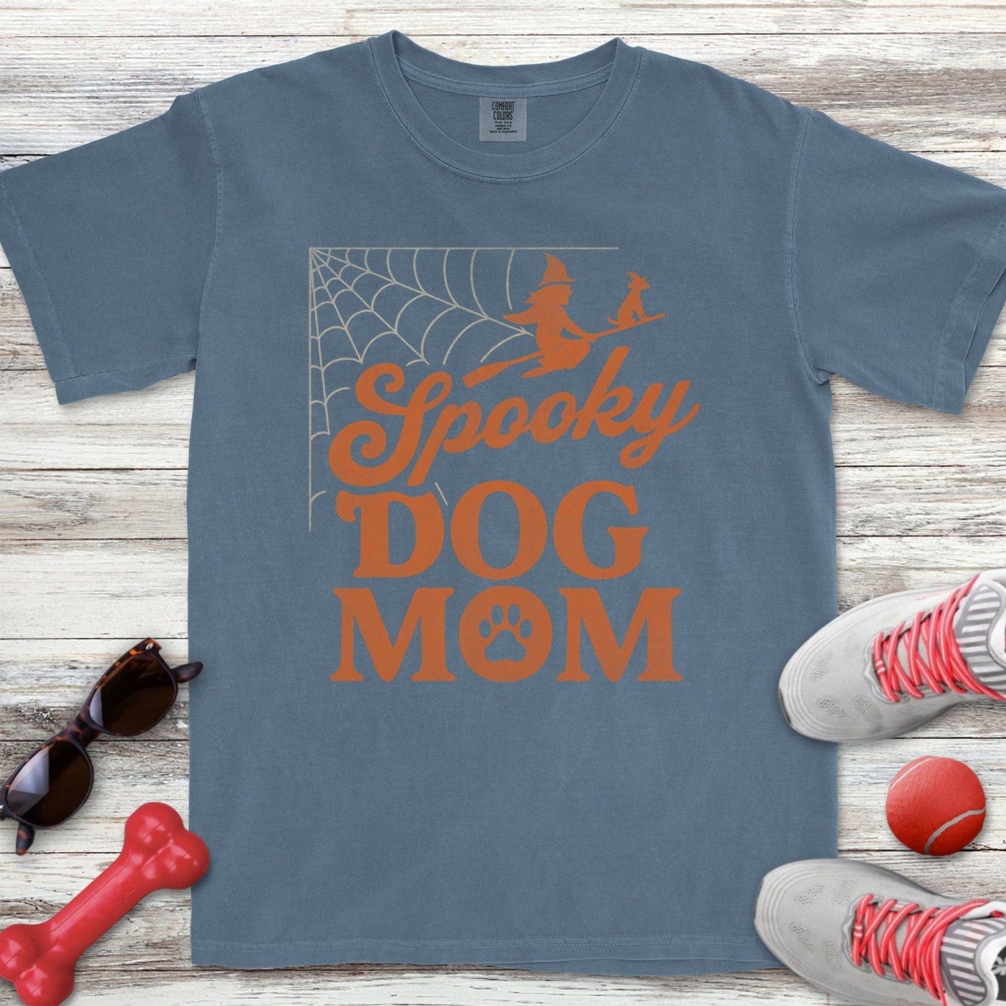 Spooky Dog Mom T-Shirt