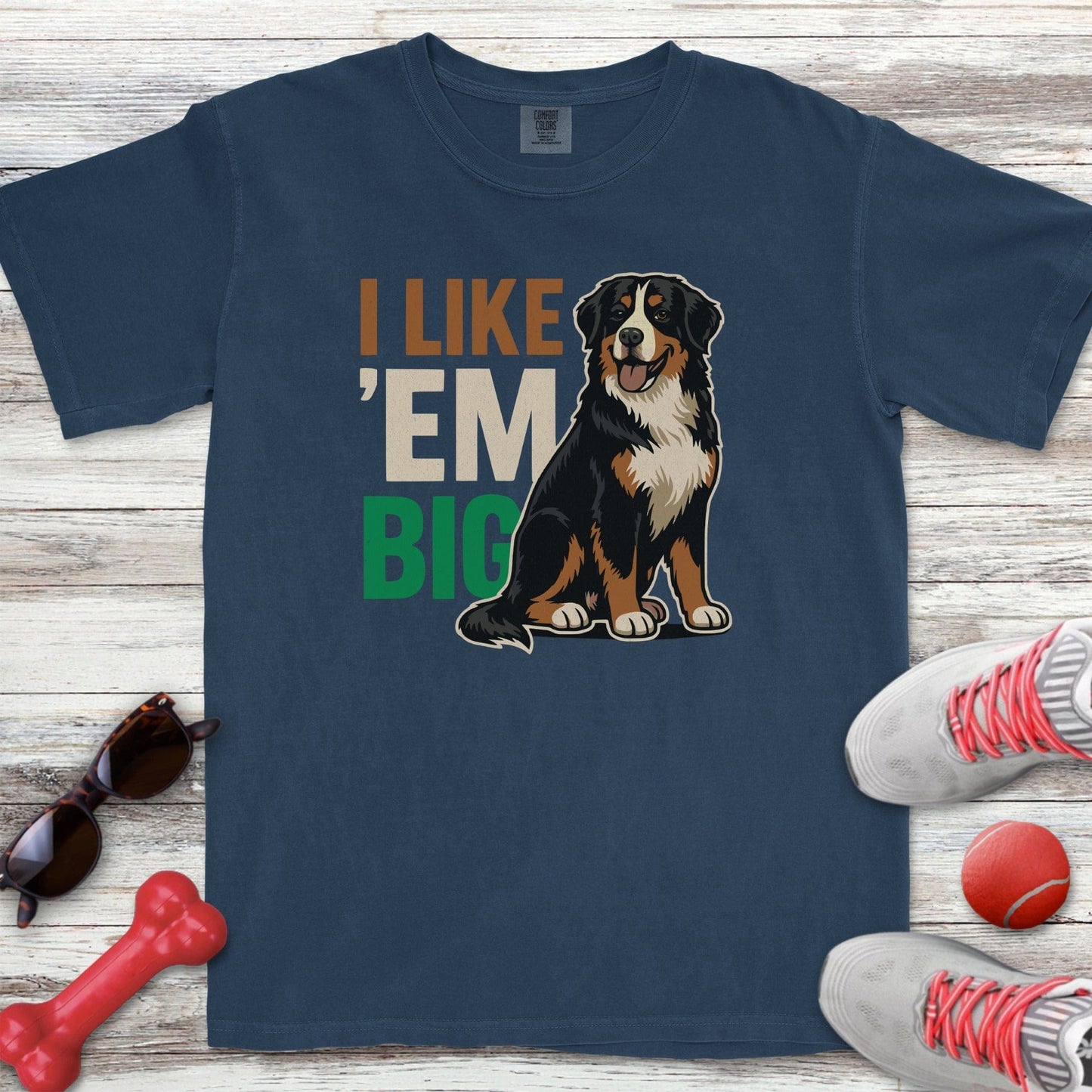Bernese Mountain Dog Big T-Shirt