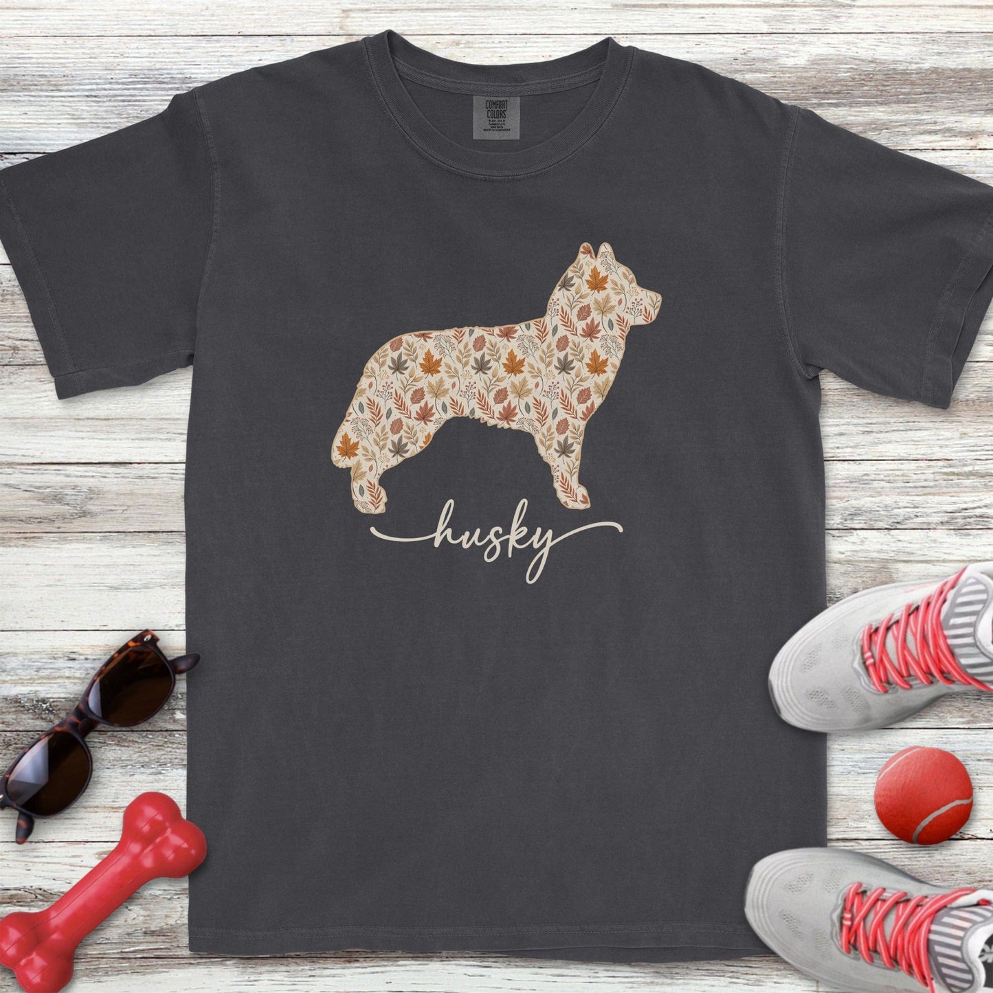 Husky Fall T-Shirt