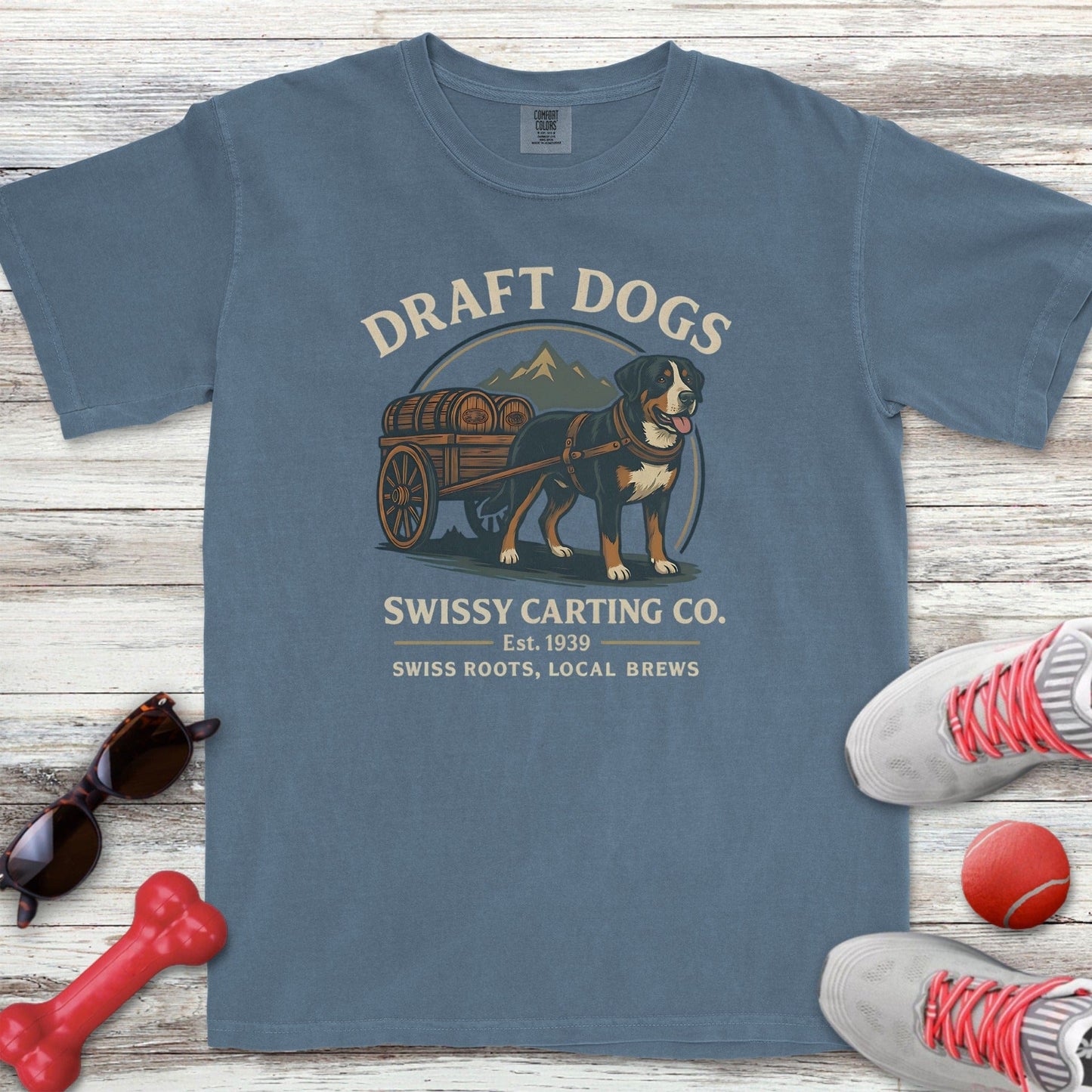 Swiss Mountain Dog Draft Dogs T-Shirt