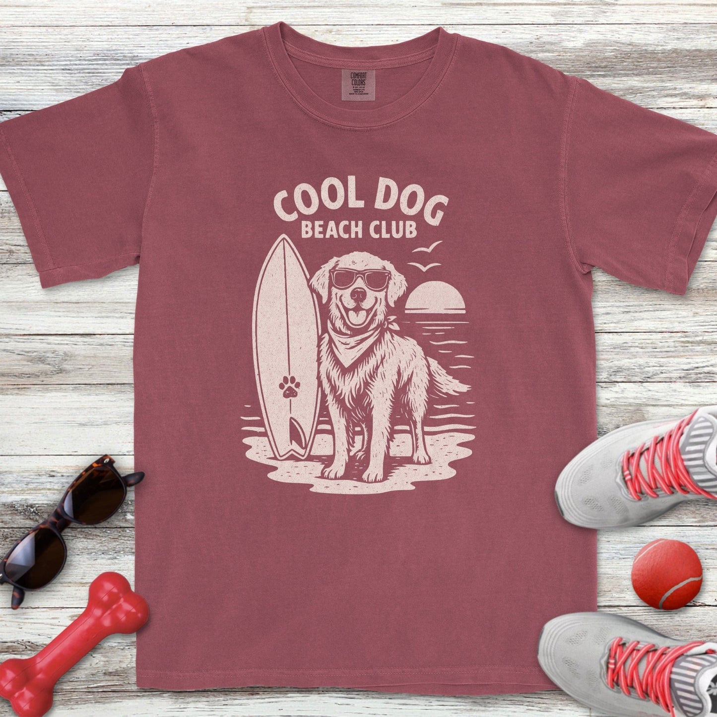 Cool Dog Beach Club T-Shirt