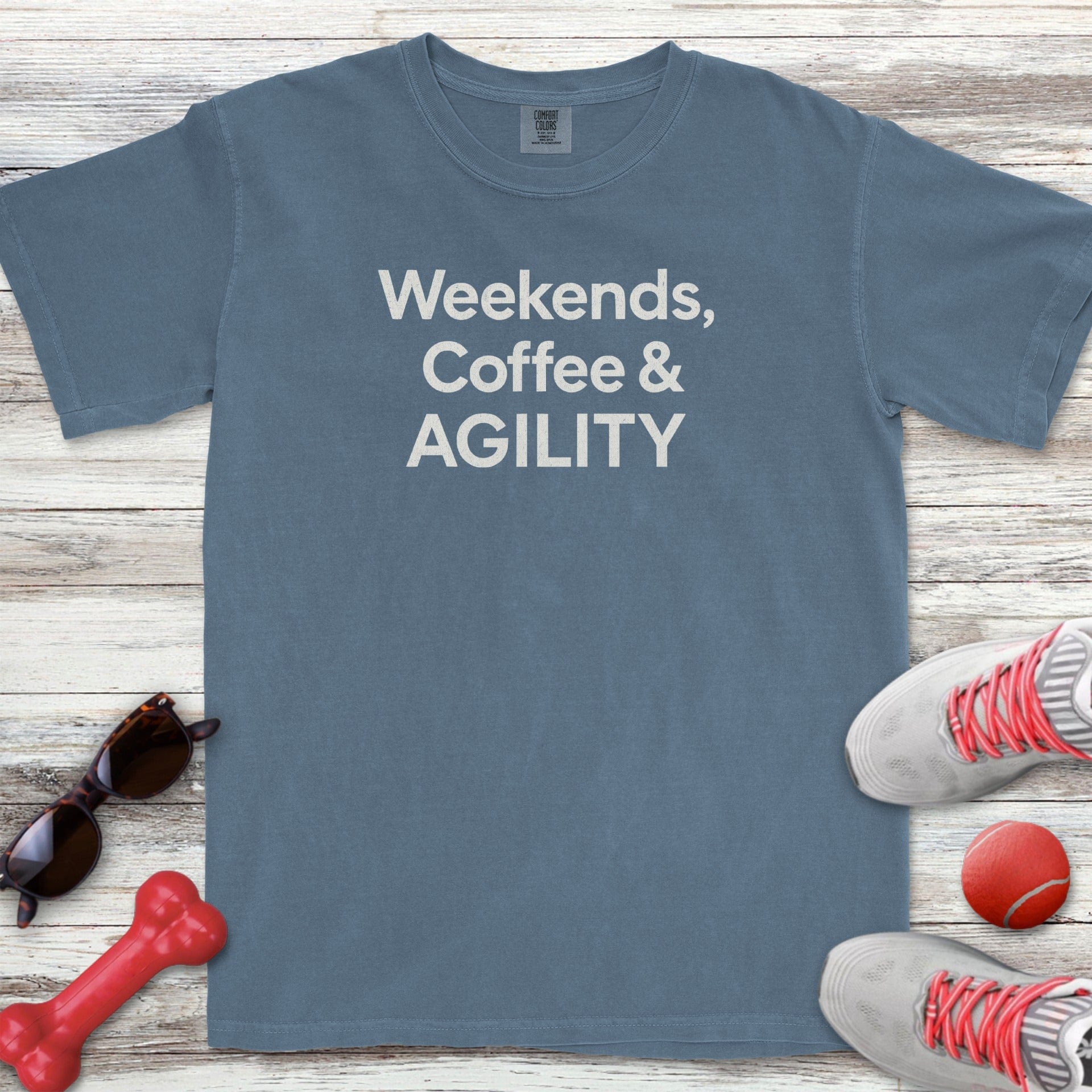 Weekends Coffee Agility T-Shirt