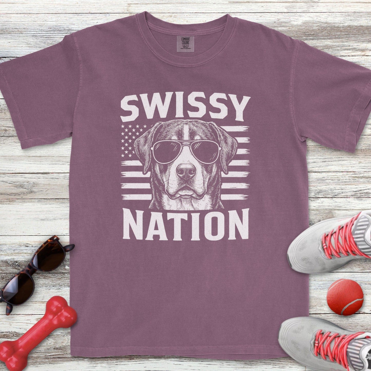 Swiss Mountain Dog Nation T-Shirt