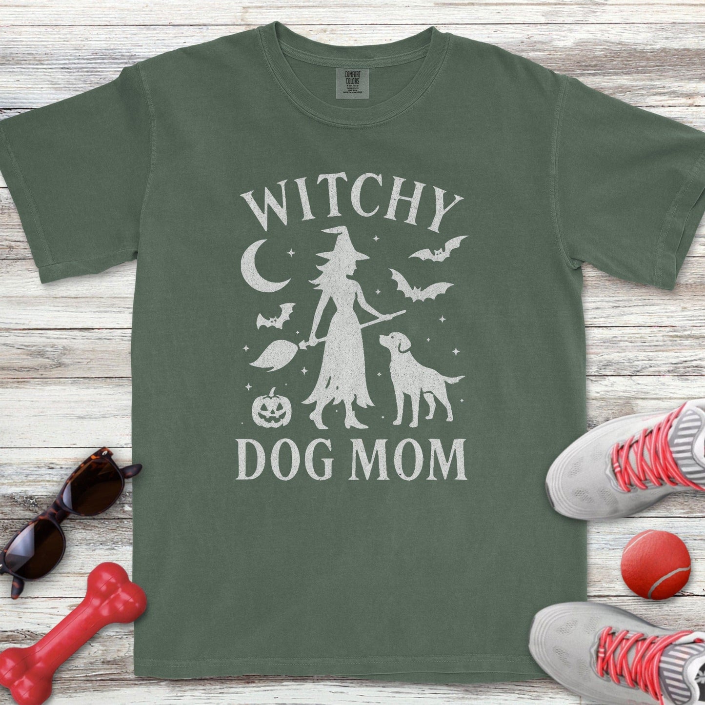 Witchy Dog Mom T-Shirt