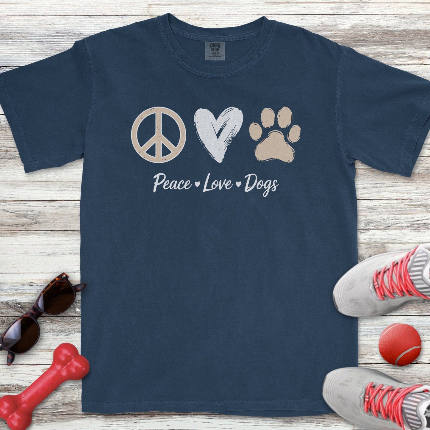 Peace Love Dogs T-Shirt