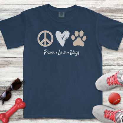 Peace Love Dogs T-Shirt