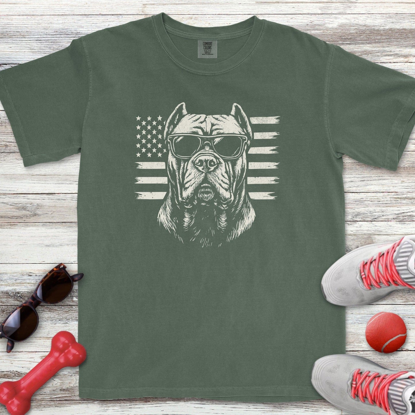 Cane Corso Flag T-Shirt
