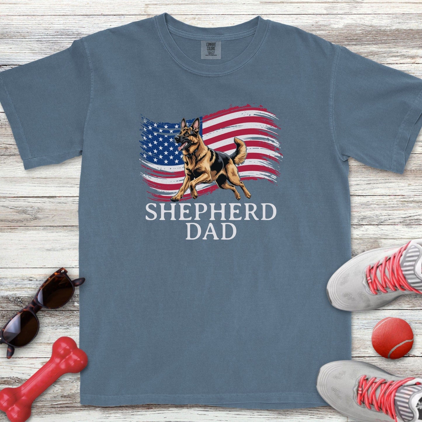 Shepherd Dad T-Shirt