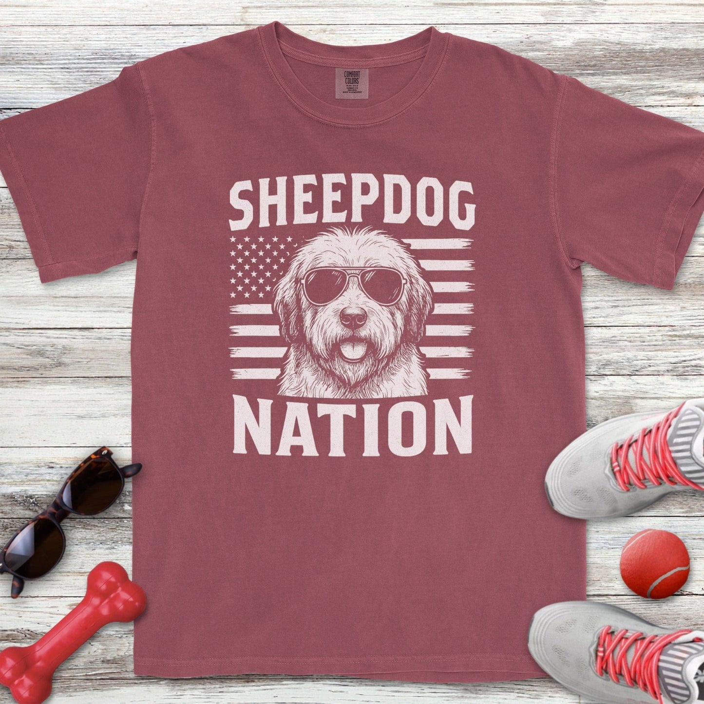 Old English Sheepdog Nation T-Shirt