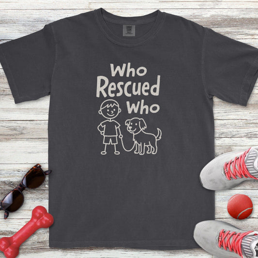 Who Rescued Who Boy T-Shirt