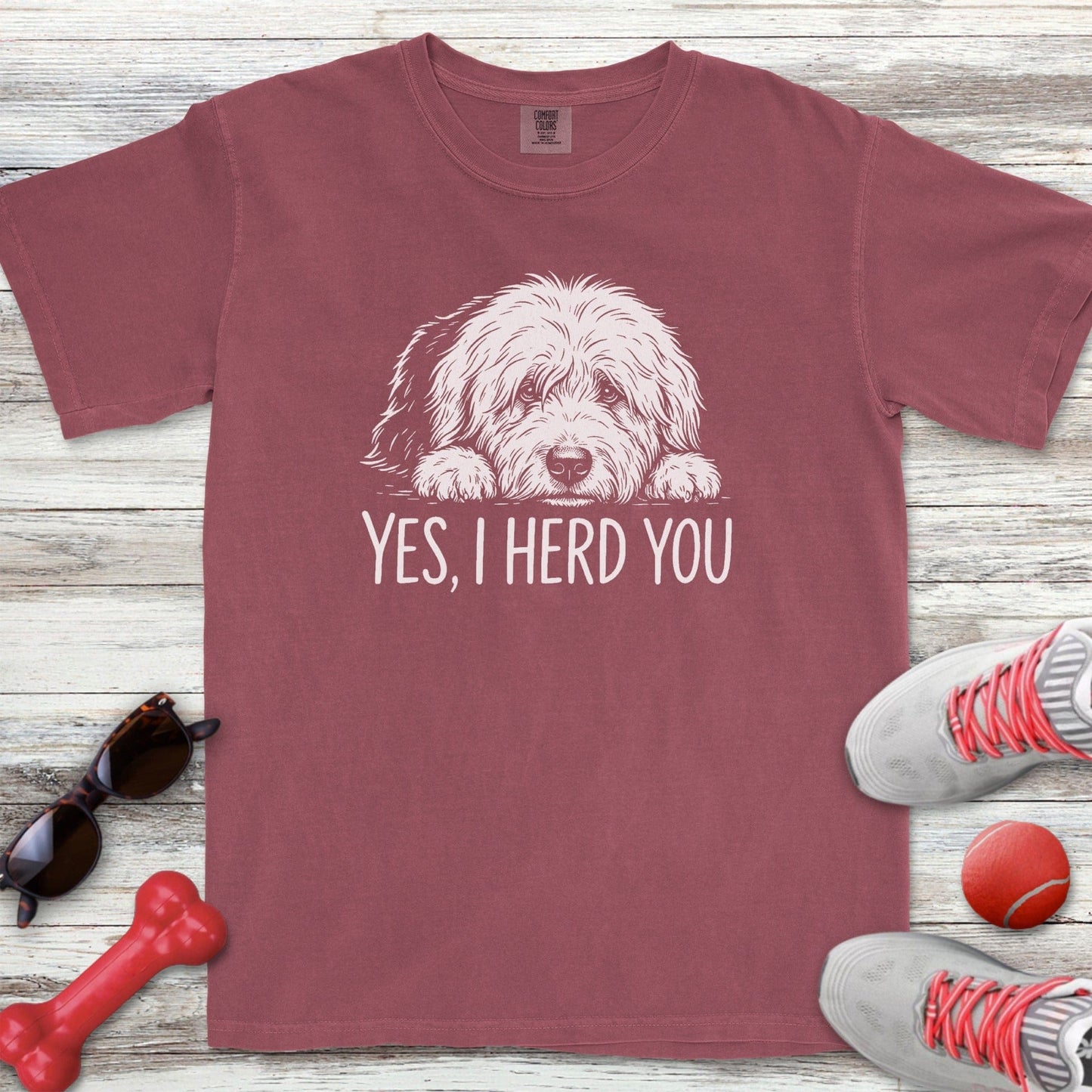 Old English Sheepdog Herd You T-Shirt